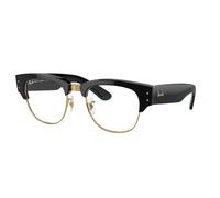 Ray - Ban Unisex Ray - Ban RB0316S MEGA CLUBMASTER 901/GG Gafas de sol Acetato Negro Azul Cuadrada Fotocromático