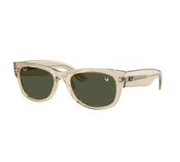 Ray - Ban Unisex Ray - Ban RB0832S MEGA WAYFARER II 146031 Gafas de sol Acetato Beige Verde Cuadrada