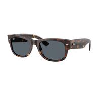 Ray - Ban Unisex Ray - Ban RB0832S MEGA WAYFARER II 902/R5 Gafas de sol Acetato Tortuga Azul Cuadrada Normal