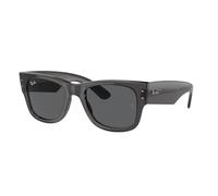 Ray - Ban Unisex Ray - Ban RB0840S MEGA WAYFARER 1406B1 Gafas de sol Acetato Negro Gris Cuadrada Normal