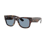 Ray - Ban Unisex Ray - Ban RB0840S MEGA WAYFARER 902/56 Gafas de sol Acetato Tortuga Azul Cuadrada Normal