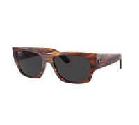 Ray - Ban Unisex Ray - Ban RB0947S CARLOS 954/48 Gafas de sol Acetato Marrón Negro Cuadrada Polarizado Antirreflejo