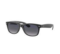 Ray - Ban Unisex Ray - Ban RB2132 NEW WAYFARER 601S78 Gafas de sol Inyectado Negro Azul Cuadrada Polarizado Sombreado