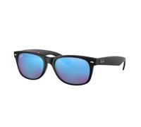 Ray - Ban Unisex Ray - Ban RB2132 NEW WAYFARER 622/17 Gafas de sol Inyectado Negro Azul Cuadrada Normal Espejo