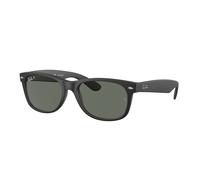 Ray - Ban Unisex Ray - Ban RB2132 NEW WAYFARER 622/58 Gafas de sol Nylon Negro Verde Cuadrada Polarizado