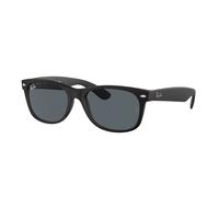 Ray - Ban Unisex Ray - Ban RB2132 NEW WAYFARER 622/R5 Gafas de sol Nylon Negro Azul Cuadrada Normal Antirreflejo