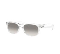 Ray - Ban Unisex Ray - Ban RB2132 NEW WAYFARER 677432 Gafas de sol Nylon Transparente Gris Cuadrada Normal Sombreado