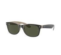 Ray - Ban Unisex Ray - Ban RB2132 NEW WAYFARER 875 Gafas de sol Inyectado Negro Verde G15 Cuadrada Normal