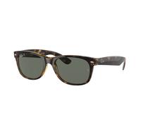 Ray - Ban Unisex Ray - Ban RB2132 NEW WAYFARER 902/58 Gafas de sol Inyectado Tortuga Verde G15 Cuadrada Polarizado