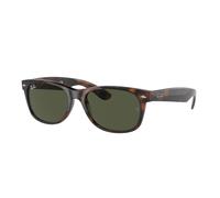 Ray - Ban Unisex Ray - Ban RB2132 NEW WAYFARER 902 Gafas de sol Inyectado Tortuga Verde G15 Cuadrada Normal