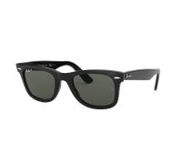 Ray - Ban Unisex Ray - Ban RB2140F WAYFARER 901/58 Gafas de sol Acetato Negro Verde G15 Cuadrada Polarizado