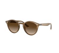 Ray - Ban Unisex Ray - Ban RB2180 616613 Gafas de sol Inyectado Marrón Marrón Redonda Normal Sombreado
