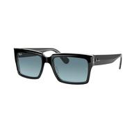Ray - Ban Unisex Ray - Ban RB2191 INVERNESS 12943M Gafas de sol Acetato Negro Azul Cuadrada Normal Sombreado
