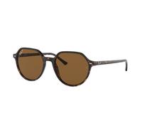 Ray - Ban Unisex Ray - Ban RB2195 THALIA 902/57 Gafas de sol Acetato Tortuga Marrón Cuadrada Polarizado