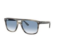 Ray - Ban Unisex Ray - Ban RB2213 14243F Gafas de sol Acetato Tortuga Azul Cuadrada Normal Sombreado