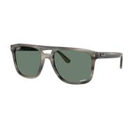 Ray - Ban Unisex Ray - Ban RB2213CH 14243R Gafas de sol Acetato Tortuga Gris Cuadrada Polarizado