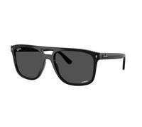 Ray - Ban Unisex Ray - Ban RB2213CH 901/K8 Gafas de sol Acetato Negro Gris Cuadrada Polarizado