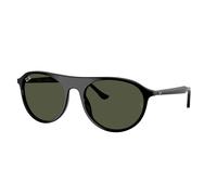 Ray - Ban Unisex Ray - Ban RB2215 901/31 Gafas de sol Acetato Negro Verde Cuadrada Normal