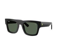 Ray - Ban Unisex Ray - Ban RB2217M F60171 Gafas de sol Acetato Negro Verde Cuadrada Normal