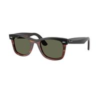 Ray - Ban Unisex Ray - Ban RB2240 WAYFARER 144058 Gafas de sol Acetato Negro Verde Cuadrada Polarizado