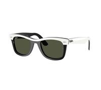 Ray - Ban Unisex Ray - Ban RB2240 WAYFARER 144431 Gafas de sol Acetato Blanco Verde Cuadrada Normal