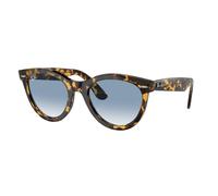 Ray - Ban Unisex Ray - Ban RB2241 WAYFARER WAY 13323F Gafas de sol Acetato Tortuga Azul Redonda Normal Sombreado
