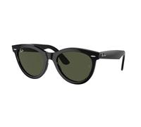 Ray - Ban Unisex Ray - Ban RB2241 WAYFARER WAY 901/31 Gafas de sol Acetato Negro Verde Redonda Normal