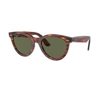 Ray - Ban Unisex Ray - Ban RB2241 WAYFARER WAY 954/58 Gafas de sol Acetato Marrón Verde Redonda Polarizado Anti -reflexión