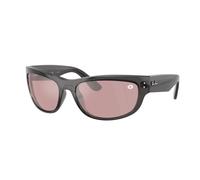 Ray - Ban Unisex Ray - Ban RB2289 MEGA BALORAMA 14543E Gafas de sol Acetato Negro Rojo Pillow Polarizado