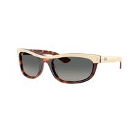Ray - Ban Unisex Ray - Ban RB2489 BALORAMA 144371 Gafas de sol Acetato Beige Gris Cuadrada Normal Sombreado