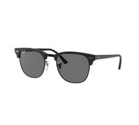 Ray - Ban Unisex Ray - Ban RB3016 CLUBMASTER 1305B1 Gafas de sol Acetato Negro Gris Cuadrada Normal