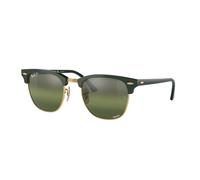 Ray - Ban Unisex RB3016 CLUBMASTER 1368G4 Gafas de sol Acetato Verde Verde Cuadrada Polarizado