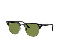 Ray - Ban Unisex Ray - Ban RB3016 CLUBMASTER 601S4E Gafas de sol Acetato Negro Verde Cuadrada Normal