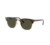 Ray - Ban Unisex Ray - Ban RB3016F CLUBMASTER LOW BRIDGE FIT W0366 Gafas de sol Acetato Tortuga G15 Cuadrada Normal