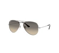 Ray - Ban Unisex Ray - Ban RB3025 AVIATOR 003/32 Gafas de sol Metal Plata Gris Piloto Normal Sombreado