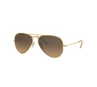 Ray - Ban Unisex Ray - Ban RB3025 AVIATOR 112/M2 Gafas de sol Metal Oro Marrón Piloto Polarizado Sombreado