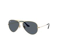 Ray - Ban Unisex Ray - Ban RB3025 AVIATOR 9278R5 Gafas de sol Metal Oro Azul Piloto Normal