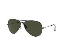 Ray - Ban Unisex Ray - Ban RB3026 AVIATOR LARGE METAL II L2821 Gafas de sol Metal Negro Verde G15 Piloto Normal