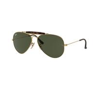 Ray - Ban Unisex Ray - Ban RB3029 OUTDOORSMAN II 181 Gafas de sol Metal Oro G15 Piloto Normal