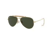 Ray - Ban Unisex Ray - Ban RB3030 OUTDOORSMAN I L0216 Gafas de sol Metal Oro G15 Piloto Normal