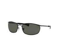 Ray - Ban Unisex Ray - Ban RB3119M OLYMPIAN I DELUXE 002/58 Gafas de sol Metal Negro G15 Redonda Polarizado