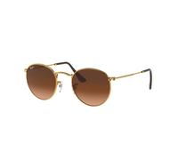 Ray - Ban Unisex Ray - Ban RB3447 ROUND METAL 9001A5 Gafas de sol Metal Amarillo Rosa Redonda Normal Sombreado