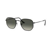 Ray - Ban Unisex Ray - Ban RB3548 HEXAGONAL 002/71 Gafas de sol Metal Negro Gris Geométrico Normal Sombreado