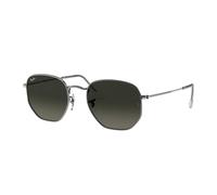Ray - Ban Unisex Ray - Ban RB3548N HEXAGONAL 004/71 Gafas de sol Metal Gris Gris Geométrico Normal Sombreado