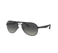 Ray - Ban Unisex Ray - Ban RB3549 002/T3 Gafas de sol Metal Negro Gris Piloto Polarizado