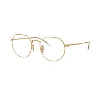 Ray - Ban Unisex Ray - Ban RB3565 JACK 001/GG Gafas de sol Metal Oro Azul Geométrico Fotocromático Fotocromático