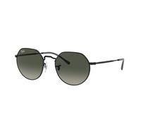 Ray - Ban Unisex Ray - Ban RB3565 JACK 002/71 Gafas de sol Metal Negro Gris Geométrico Normal Sombreado