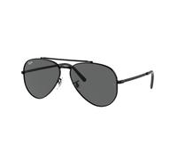Ray - Ban Unisex Ray - Ban RB3625 NEW AVIATOR 002/B1 Gafas de sol Metal Negro Gris Piloto Normal