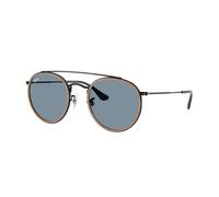 Ray - Ban Unisex Ray - Ban RB3647N 9279R5 Gafas de sol Metal Negro Azul Redonda Normal