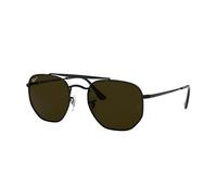 Ray - Ban Unisex Ray - Ban RB3648M THE MARSHAL II 002/58 Gafas de sol Metal Negro G15 Geométrico Polarizado
